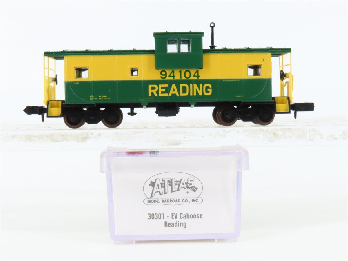 N Scale Atlas 30301 RDG Reading Extended Vision Caboose #94104
