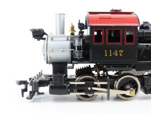HO Scale Mantua RDG Reading 0-4-0 Camelback Steam Locomotive #1147 w/ Tender