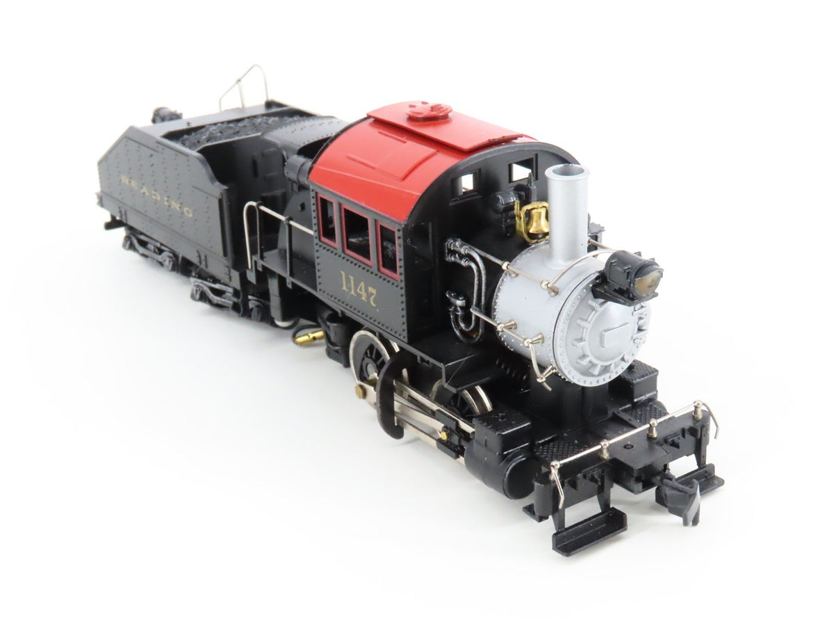 HO Scale Mantua RDG Reading 0-4-0 Camelback Steam Locomotive #1147 w/ Tender