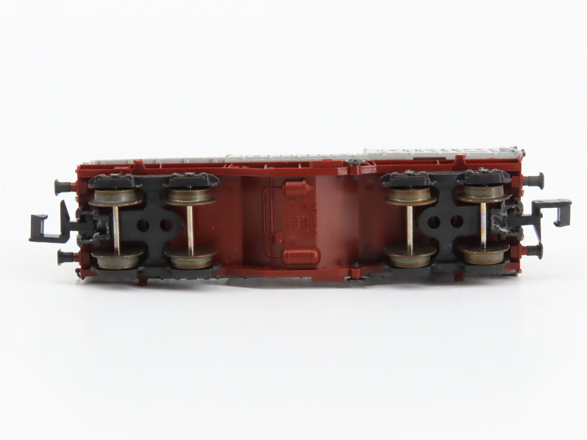 N Scale Roco 02375F FS Ferrovie dello Stato Telescopic Roof Wagon