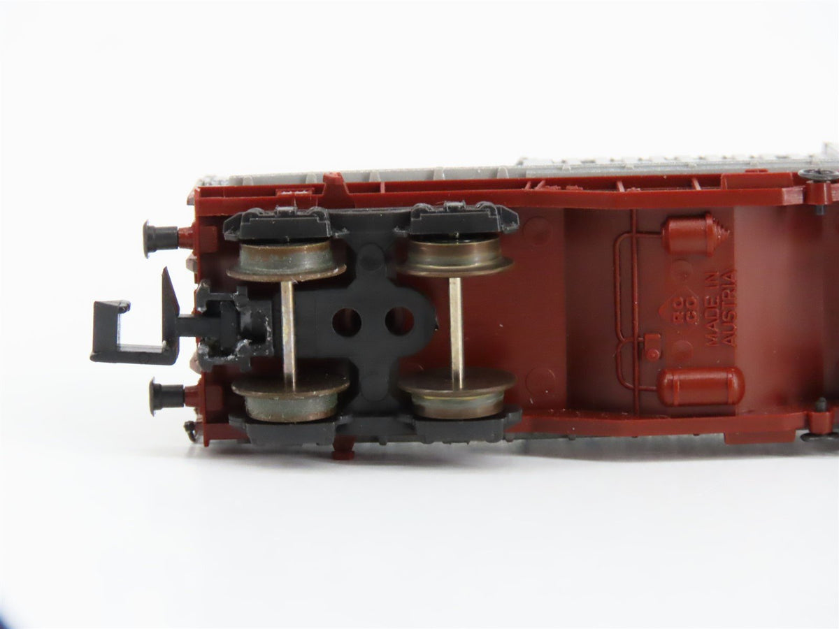 N Scale Roco 02375F FS Ferrovie dello Stato Telescopic Roof Wagon