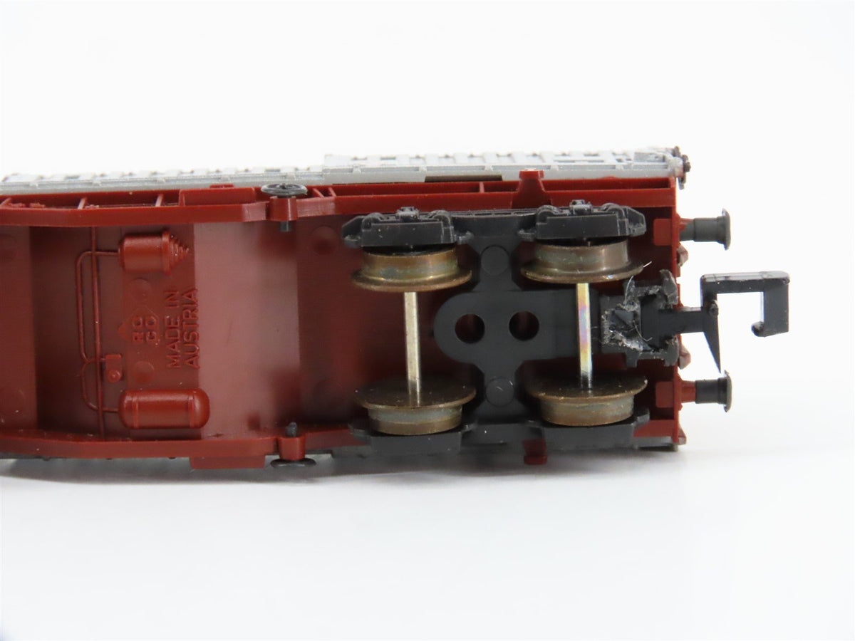 N Scale Roco 02375F FS Ferrovie dello Stato Telescopic Roof Wagon