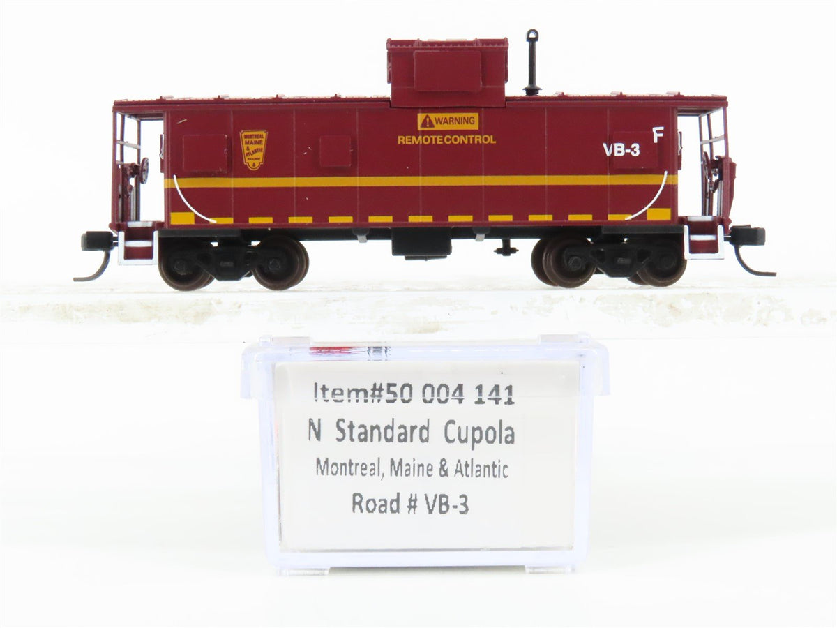 N Scale Atlas 50004141 MMA Montreal Maine &amp; Atlantic Cupola Caboose #VB-3