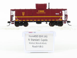 N Scale Atlas 50004141 MMA Montreal Maine & Atlantic Cupola Caboose #VB-3