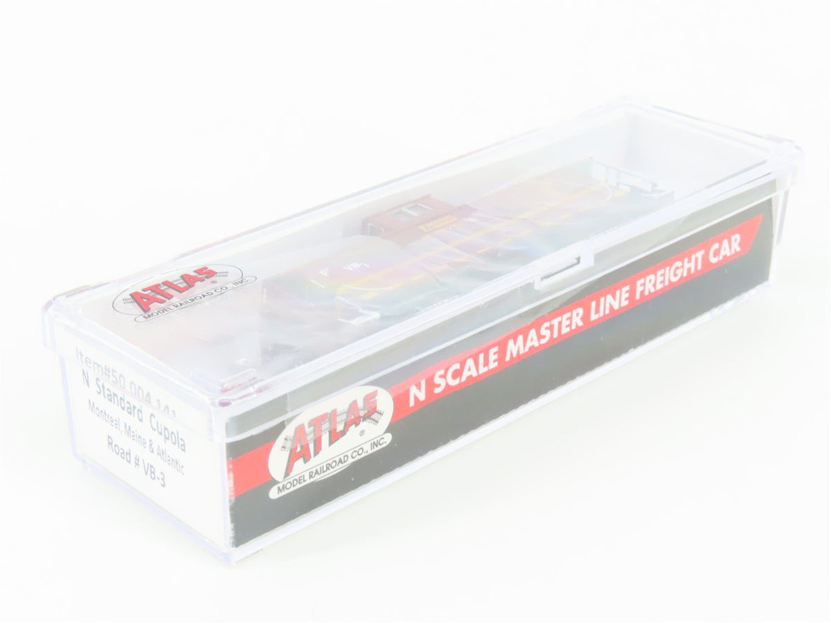 N Scale Atlas 50004141 MMA Montreal Maine &amp; Atlantic Cupola Caboose #VB-3