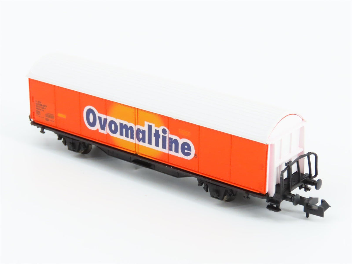 N Scale Roco 25183 SBB-CFF Ovomaltine Sliding Wall Wagon