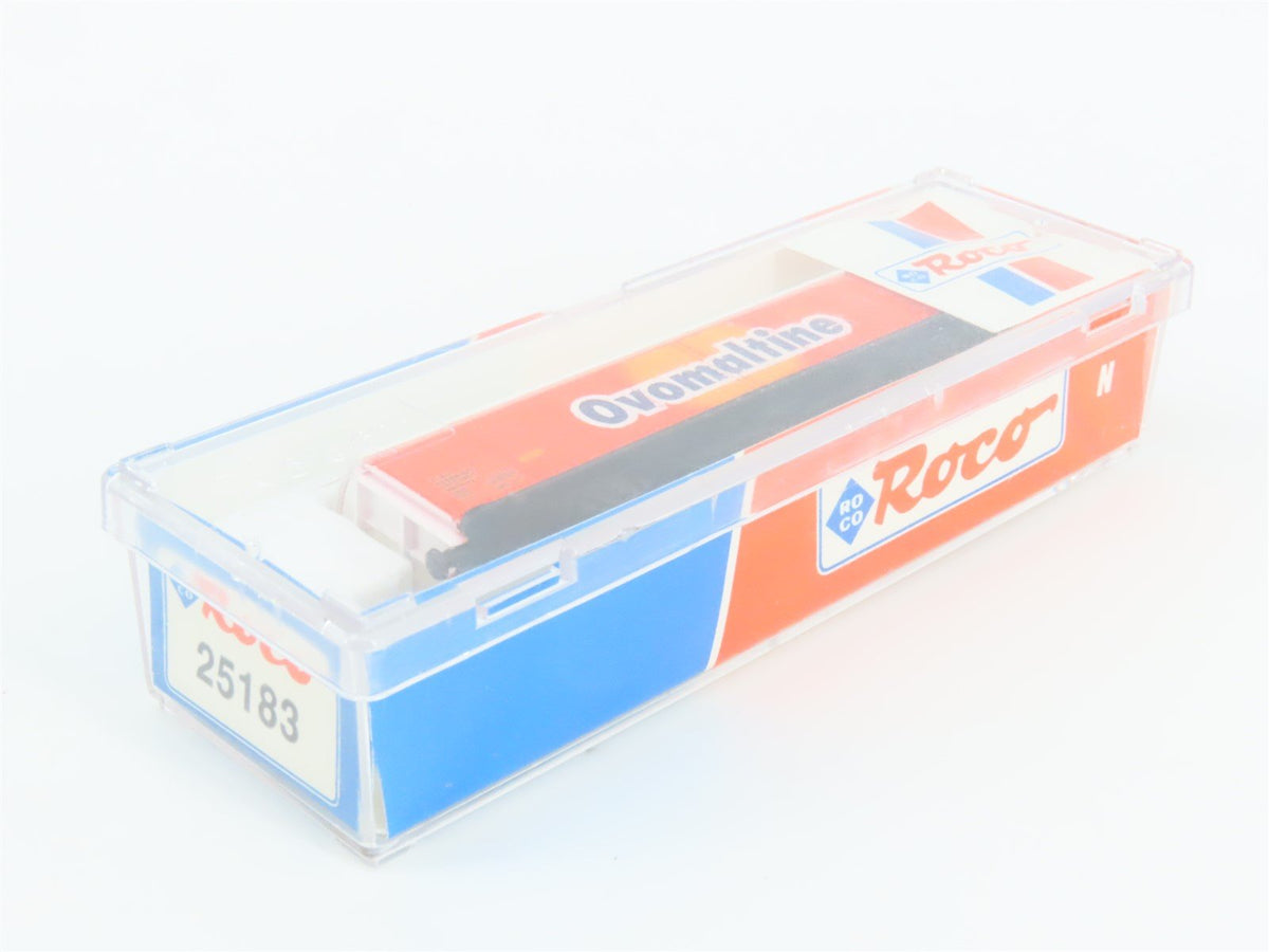 N Scale Roco 25183 SBB-CFF Ovomaltine Sliding Wall Wagon