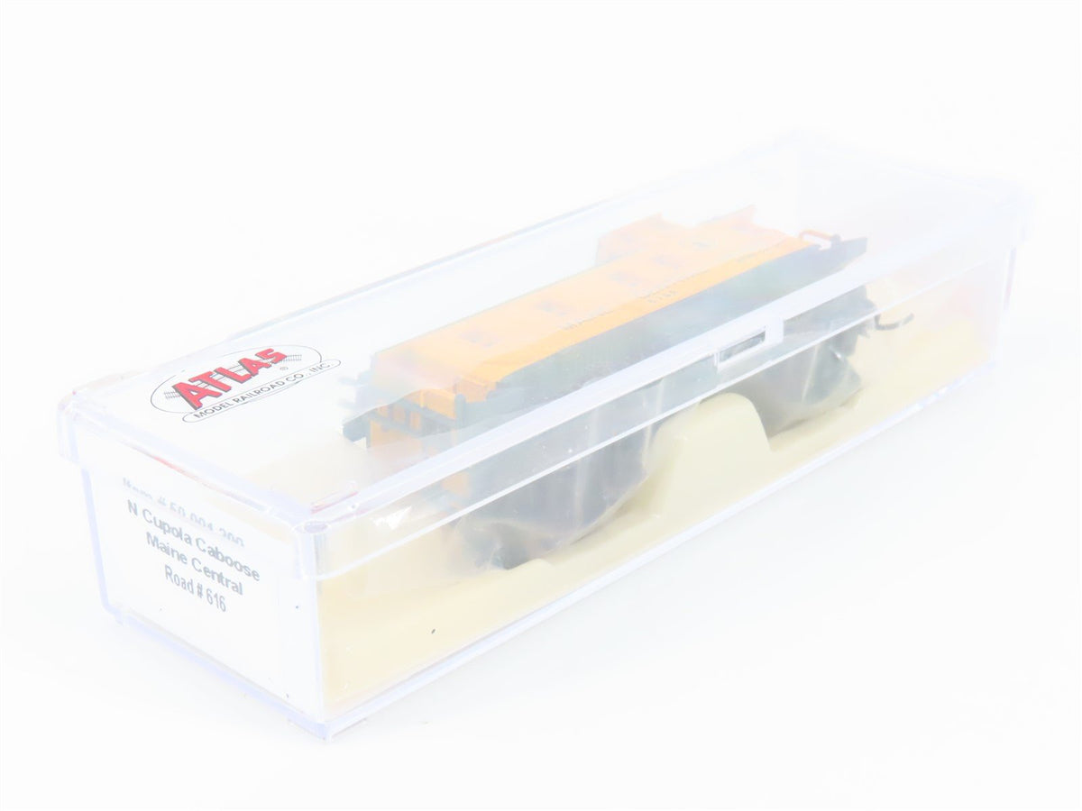N Scale Atlas Trainman 50001390 MEC Maine Central Cupola Caboose #616R