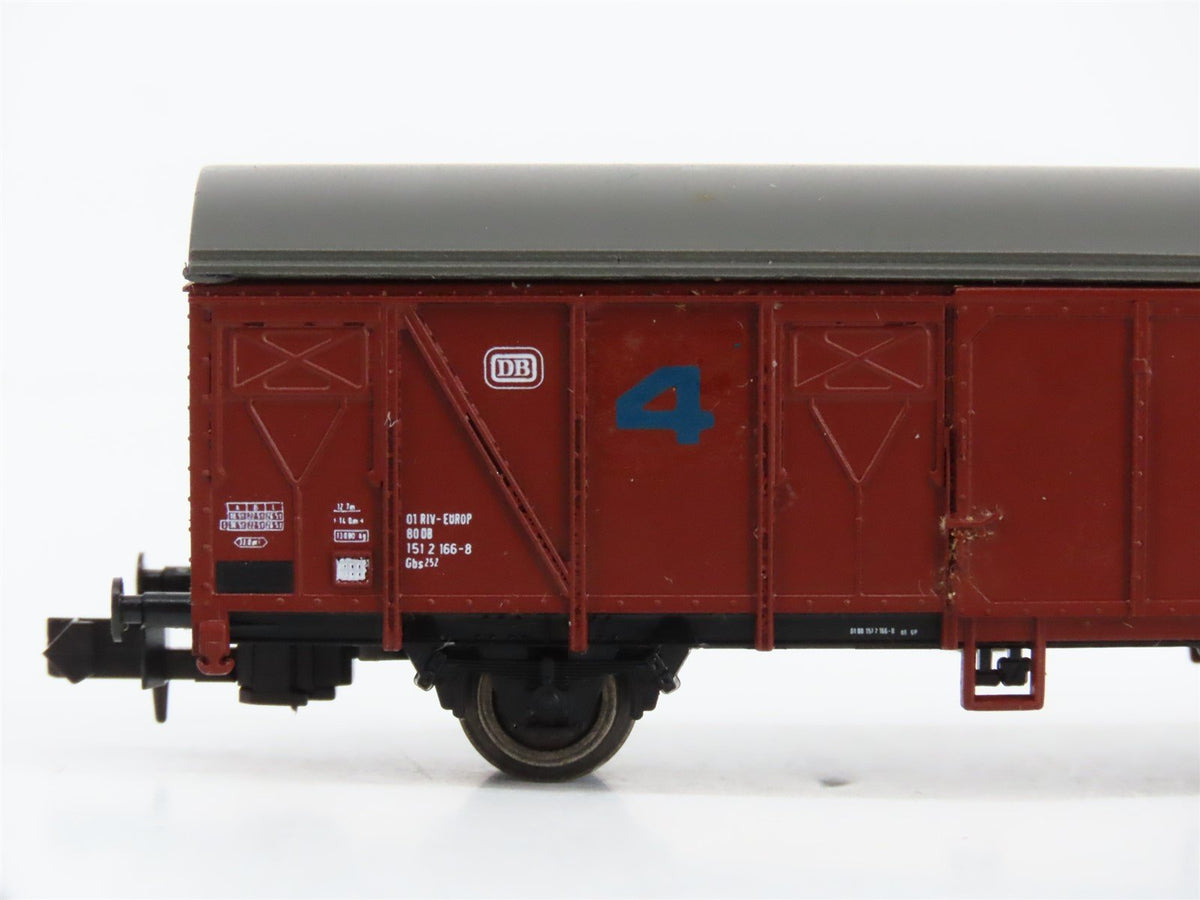 N Scale Roco 25160 DB Deutsche Bahn Covered Freight Wagon w/ Custom Decals