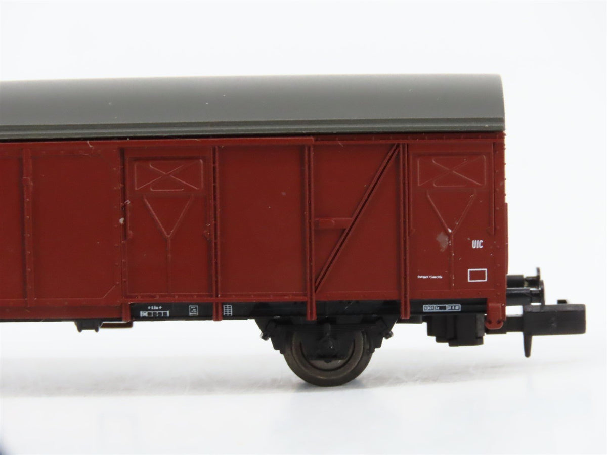 N Scale Roco 25160 DB Deutsche Bahn Covered Freight Wagon w/ Custom Decals