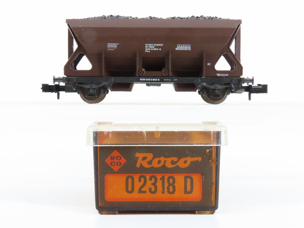 N Scale Roco 02318D OBB Self-Unloading Hopper Wagon