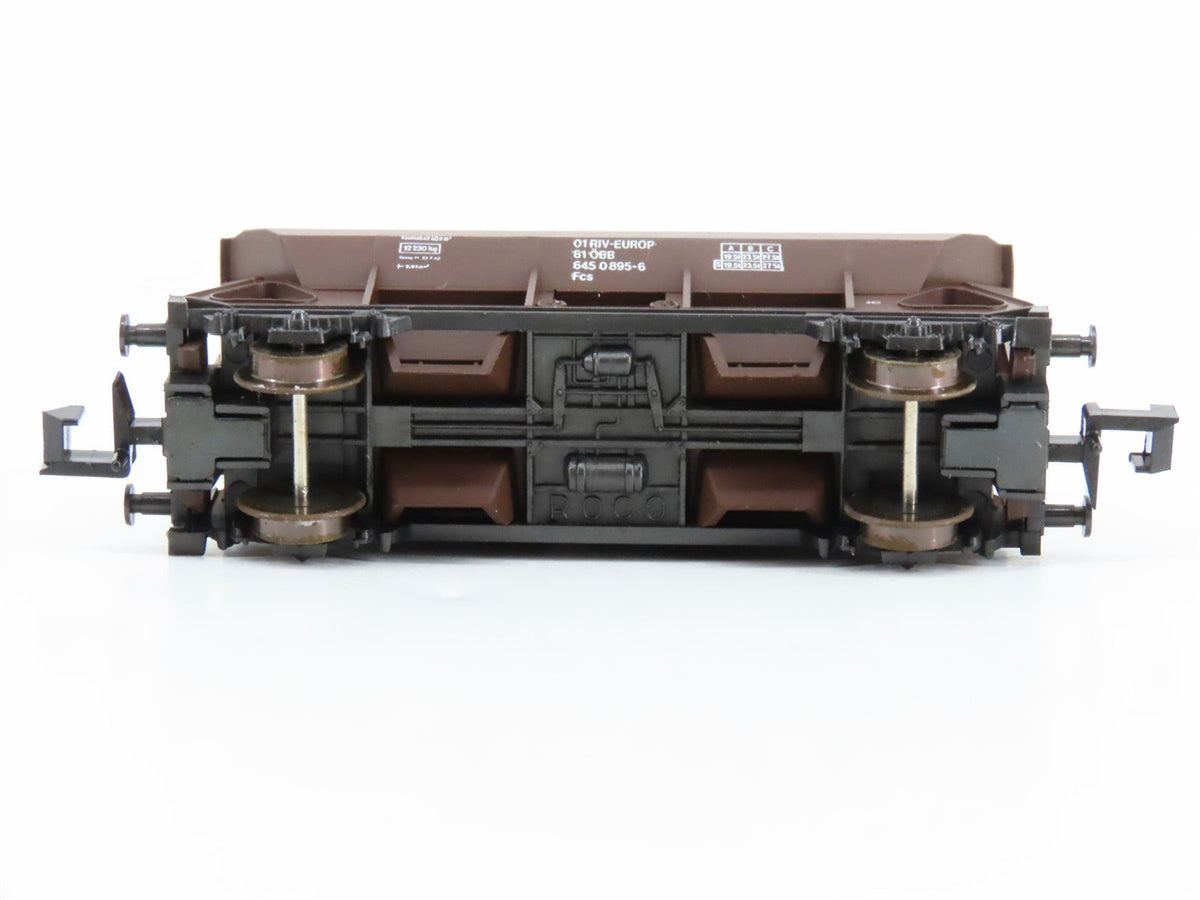 N Scale Roco 02318D OBB Self-Unloading Hopper Wagon