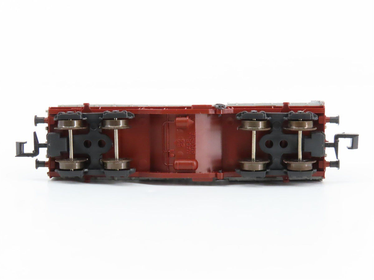 N Scale Roco 02375F FS Ferrovie dello Stato Telescopic Roof Wagon