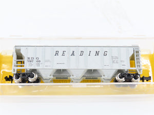 N Scale Atlas 3724 RDG Reading 3-Bay Covered Hopper #78769