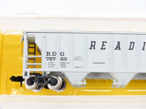 N Scale Atlas 3724 RDG Reading 3-Bay Covered Hopper #78769