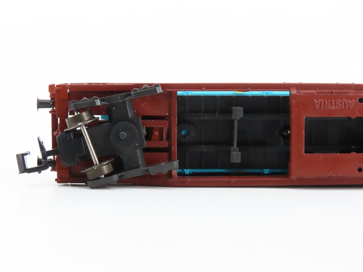 N Scale Roco 25150 DB Deutsche Bahn Kuhne &amp; Nagel Container Wagon