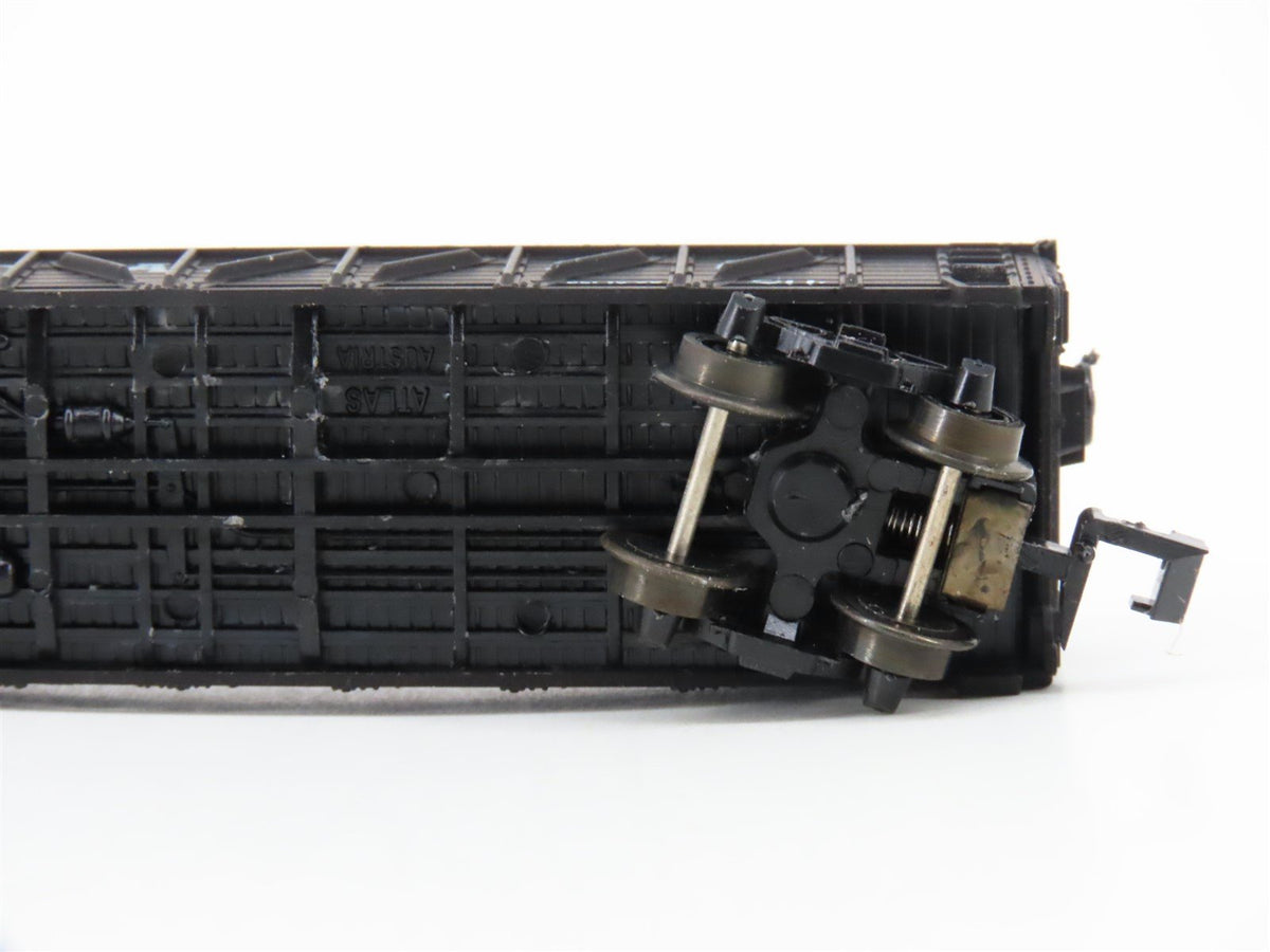 N Scale Atlas 2232 RDG Reading Wood Side Gondola #1800