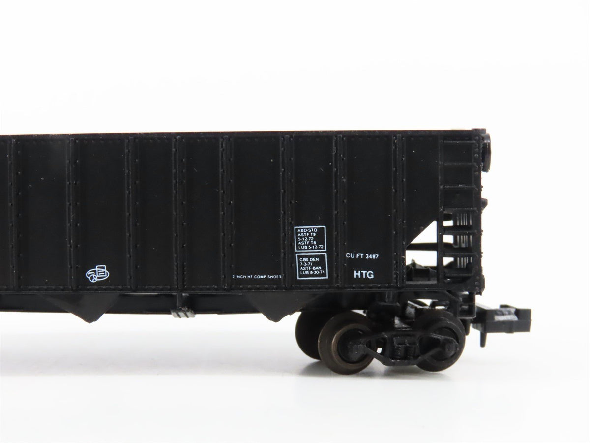 N Scale Bev-Bel 14001 RDG Reading 100-Ton 3-Bay Open Hopper #484329
