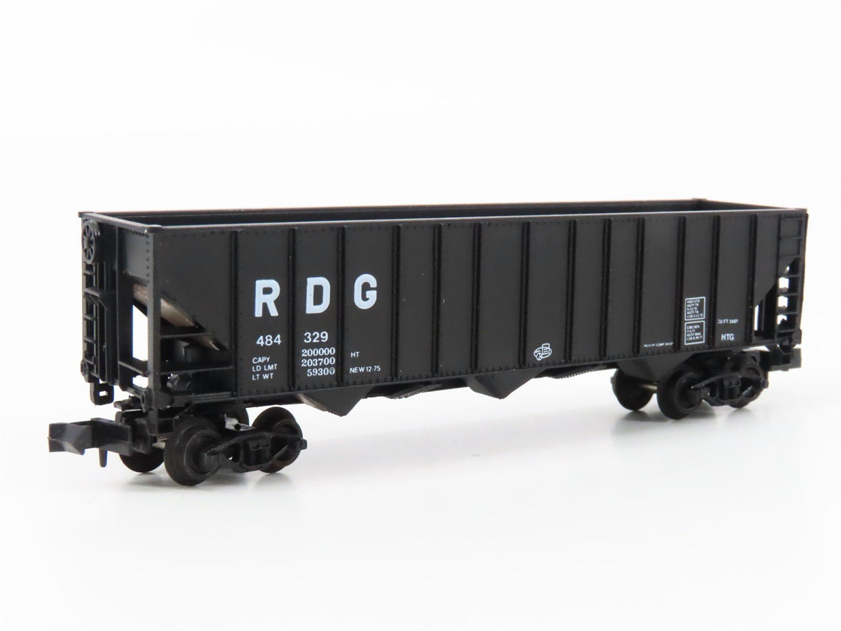 N Scale Bev-Bel 14001 RDG Reading 100-Ton 3-Bay Open Hopper #484329