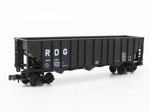 N Scale Bev-Bel 14001 RDG Reading 100-Ton 3-Bay Open Hopper #484329