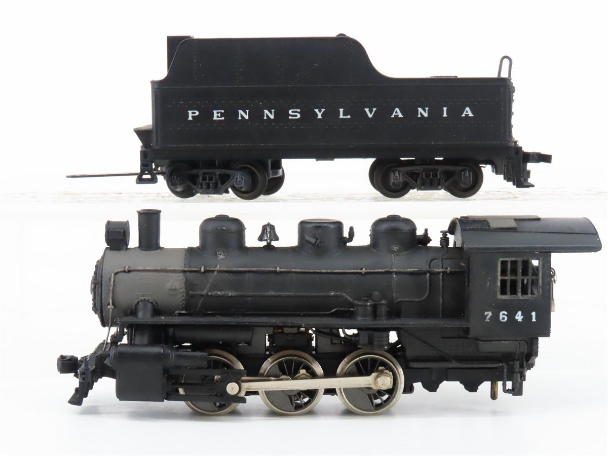 HO Scale Rivarossi PRR Pennsylvania 0-6-0 Steam Locomotive #7641 - Custom