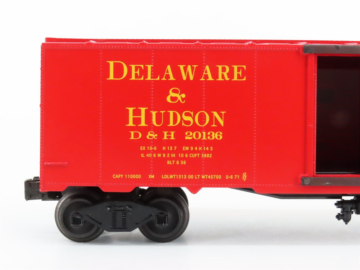 O Gauge 3-Rail Williams #87 D&amp;H Delaware &amp; Hudson The Bridge Line Box Car #20136