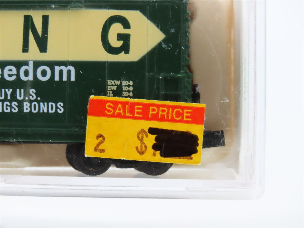 N Scale Bev-Bel 10038 RDG Reading Evans 50&#39; Boxcar #19807
