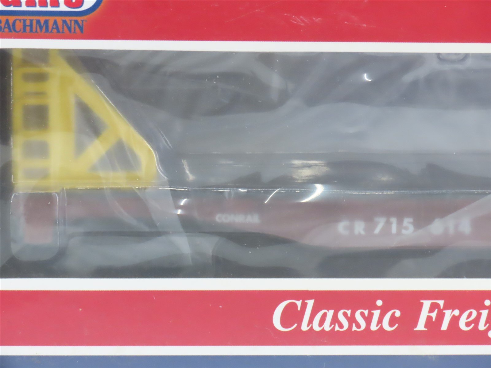 O Gauge 3-Rail Williams 47507 CR Conrail 40' Bulkhead Flat Car #715614 - Sealed