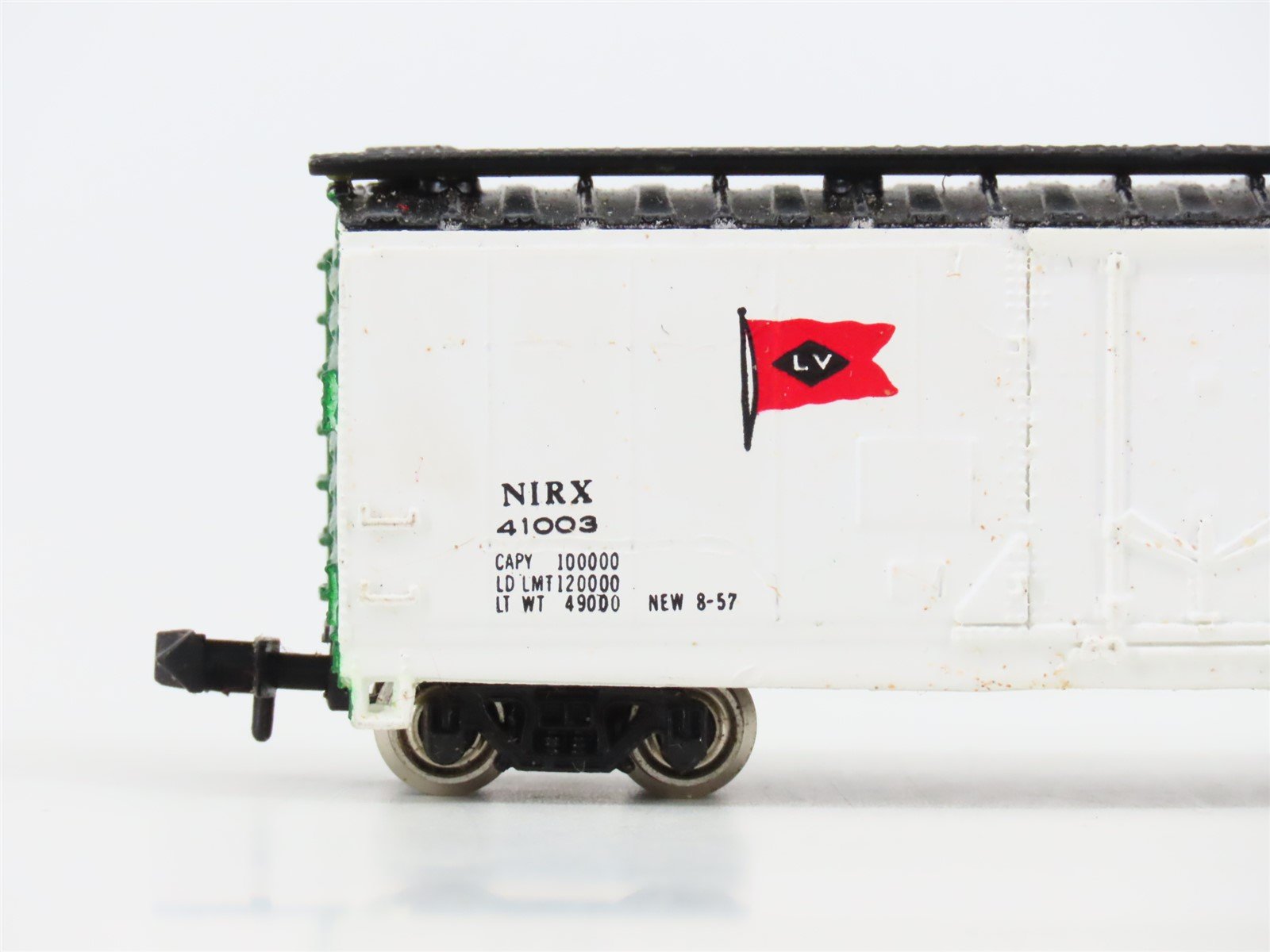 N Scale Bachmann NIRX LV Lehigh Valley 40' Boxcar #41003 CUSTOM
