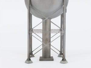 HO Scale Rail Works/Woosung BRASS 100k Gal Steel Water Tank - Custom & Weathered
