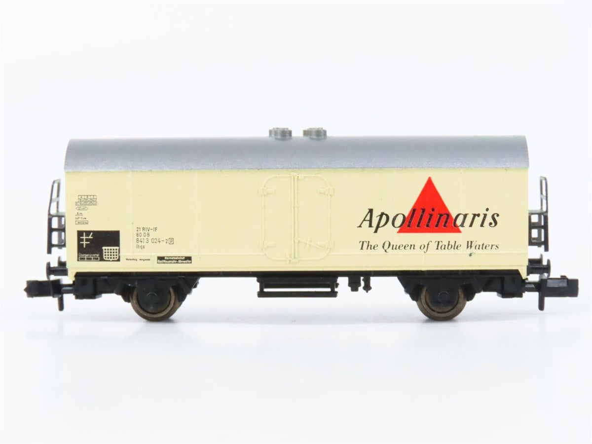 N Scale Fleischmann DB Railway Apollinaris Boxcar #024-2