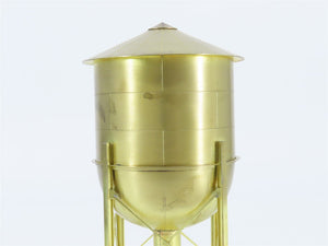 HO Scale Rail Works/Woosung BRASS PRR Undecorated 50k Gal Steel Water Tank