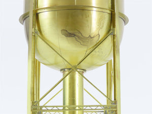 HO Scale Rail Works/Woosung BRASS PRR Undecorated 50k Gal Steel Water Tank