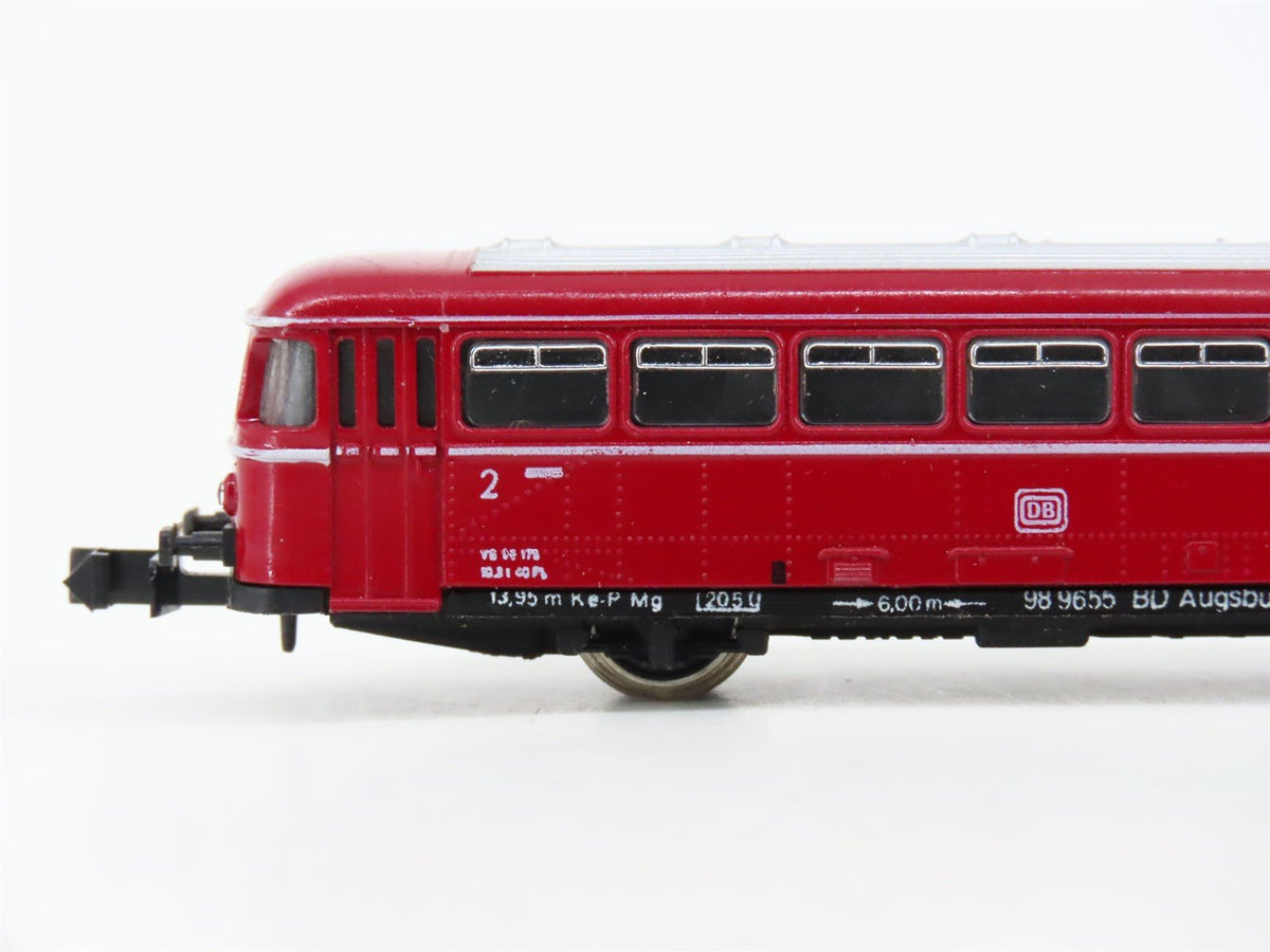 N Scale Rapido 0392 DB Deutsche Bahn Street Car #9655 UNPOWERED