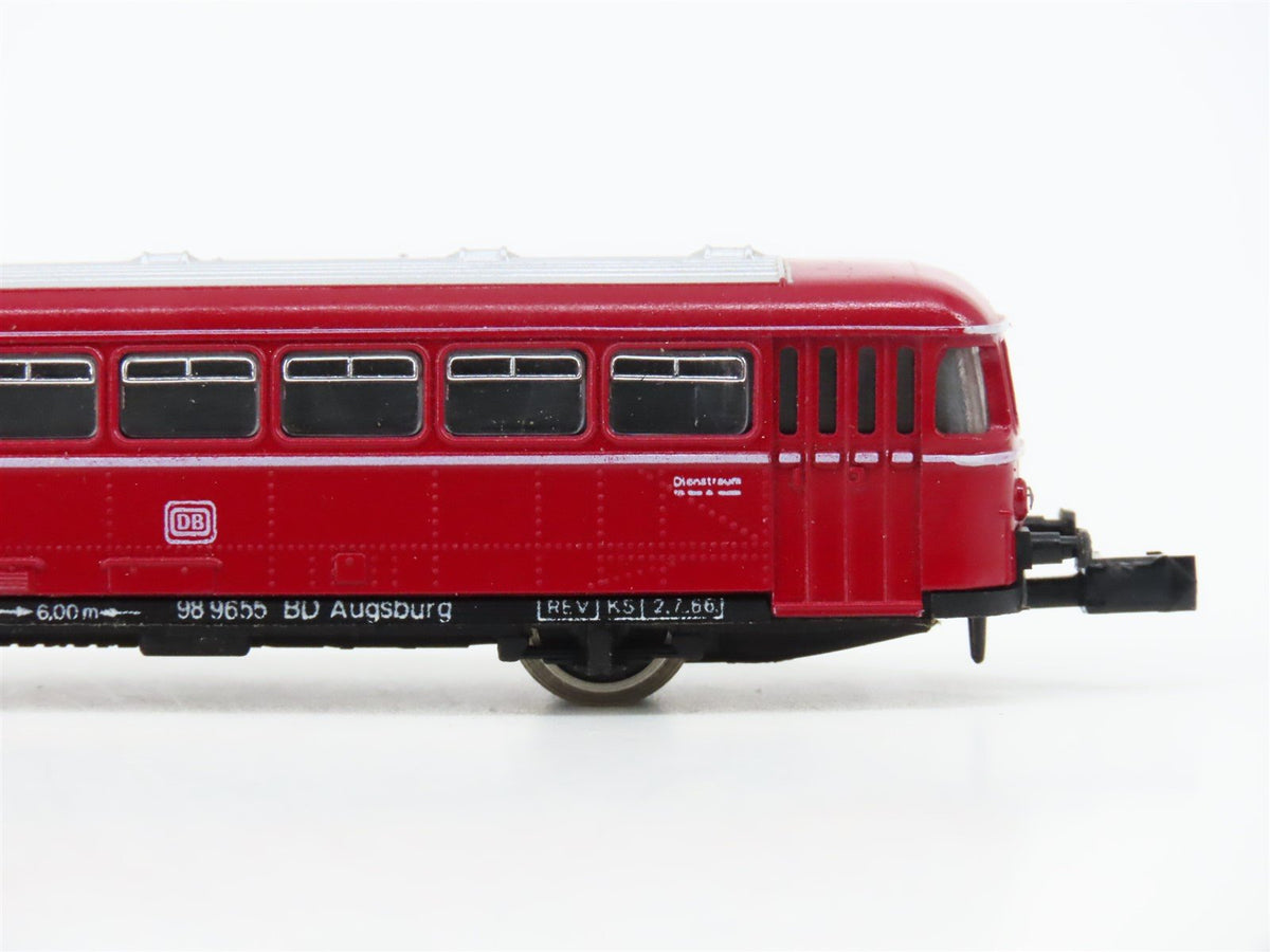 N Scale Rapido 0392 DB Deutsche Bahn Street Car #9655 UNPOWERED