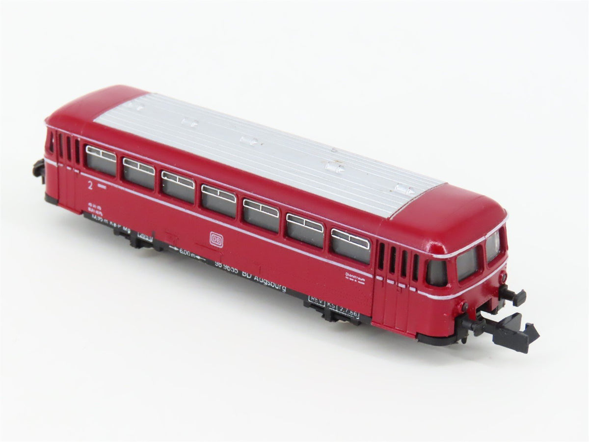N Scale Rapido 0392 DB Deutsche Bahn Street Car #9655 UNPOWERED