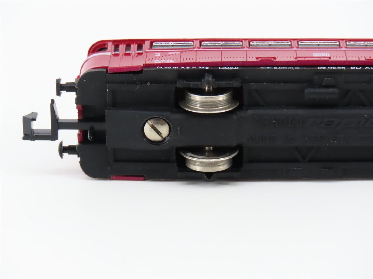 N Scale Rapido 0392 DB Deutsche Bahn Street Car #9655 UNPOWERED