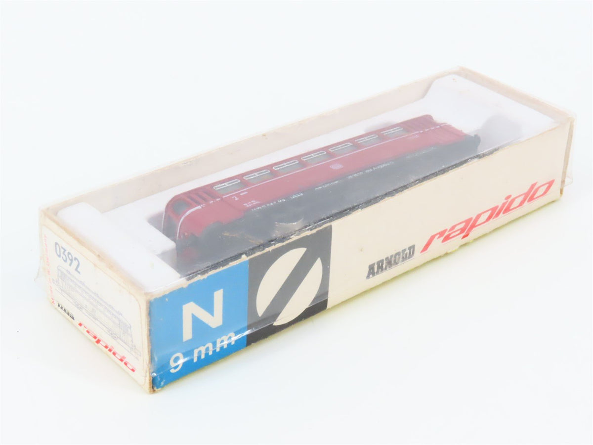 N Scale Rapido 0392 DB Deutsche Bahn Street Car #9655 UNPOWERED