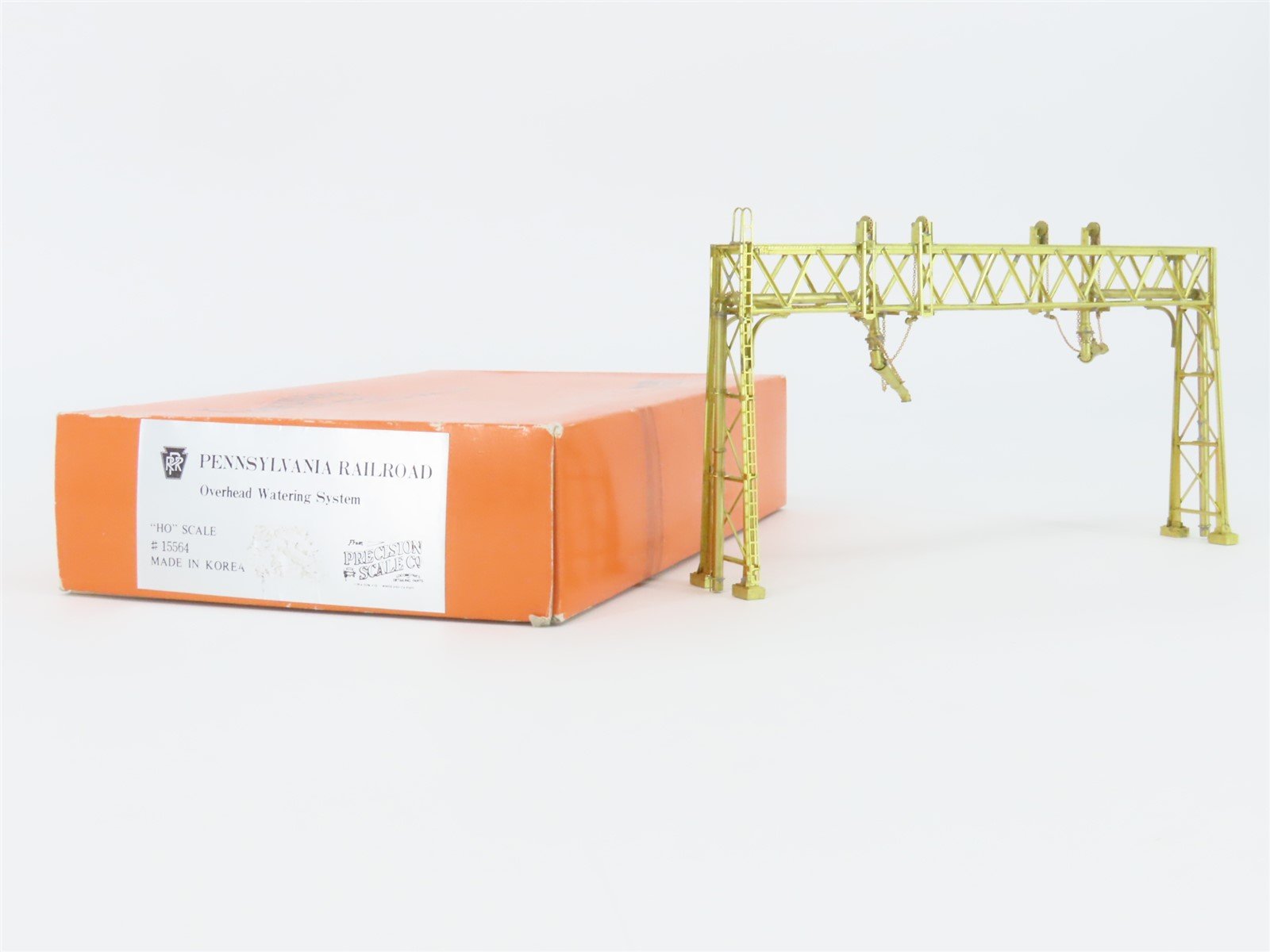 HO Precision Scale Co. BRASS 15564 PRR Undecorated Overhead Watering System