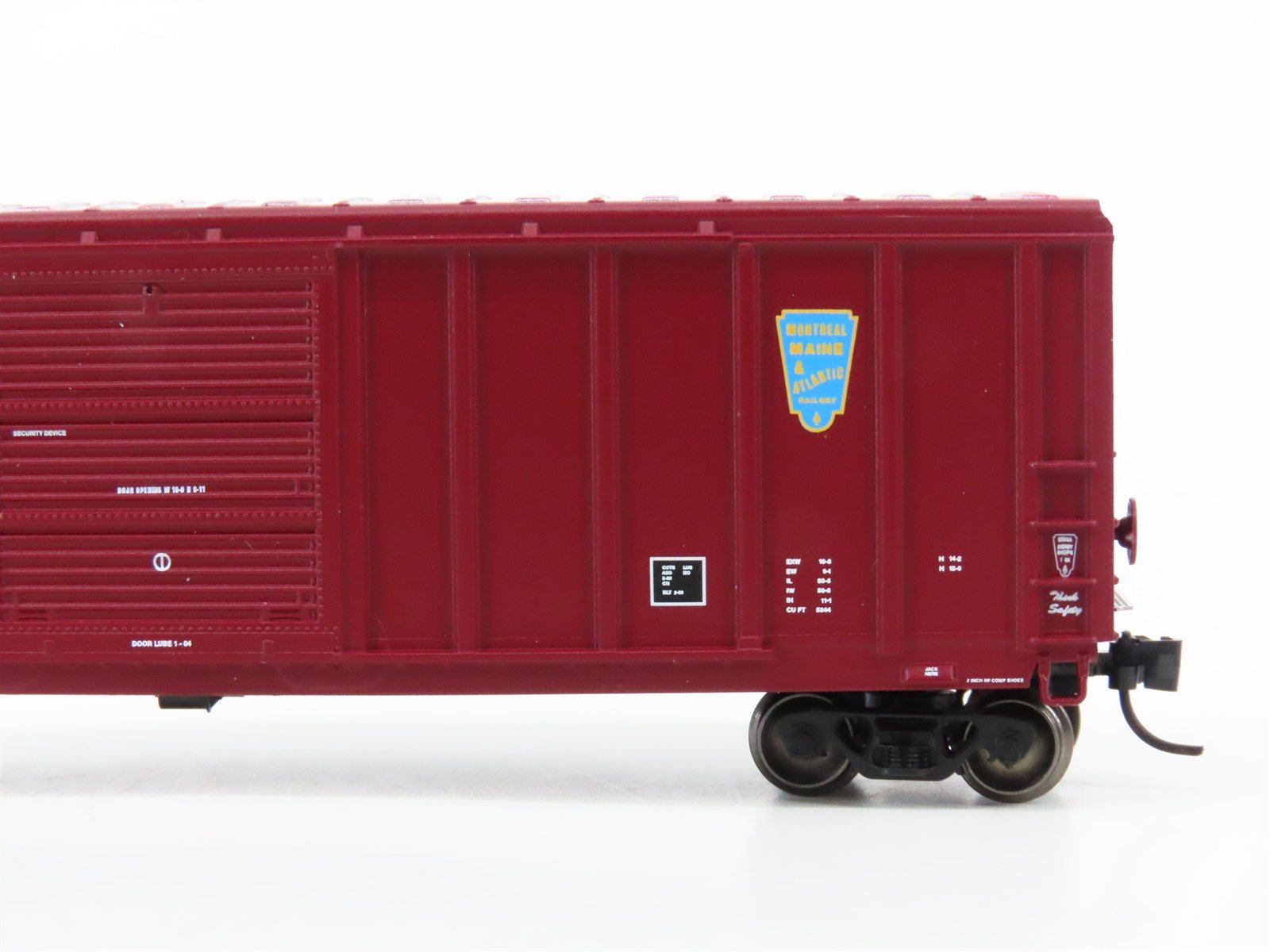 N Scale Fox Valley FVM 81231 MMA Montreal Maine & Atlantic PS5344 Boxcar #7