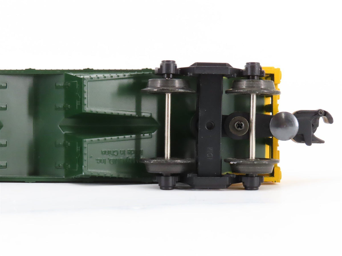 O Gauge 3-Rail Industrial Rail IDM 4004 CNW Railroad 2-Bay Coal Hopper #513590