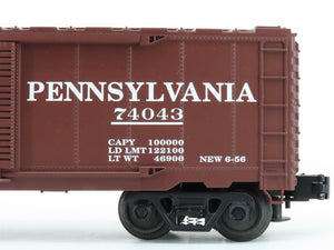 O Gauge 3-Rail Industrial Rail IDMU1104 PRR Pennsylvania Box Car #74043