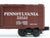 O Gauge 3-Rail Industrial Rail IDMU1104 PRR Pennsylvania Box Car #74043