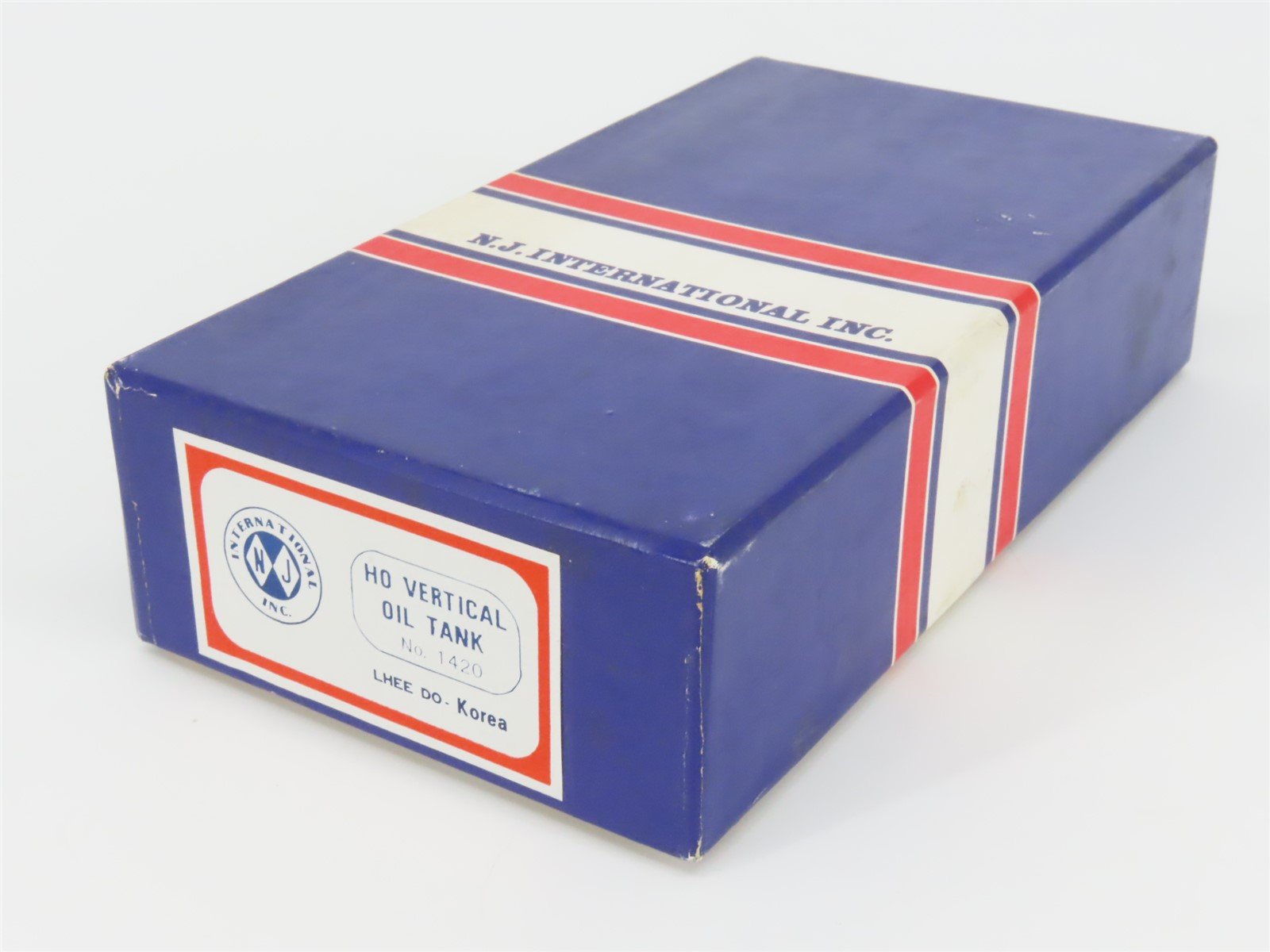 HO Scale NJ International/Lhee Do BRASS 1420 Undecorated Vertical Water Tank