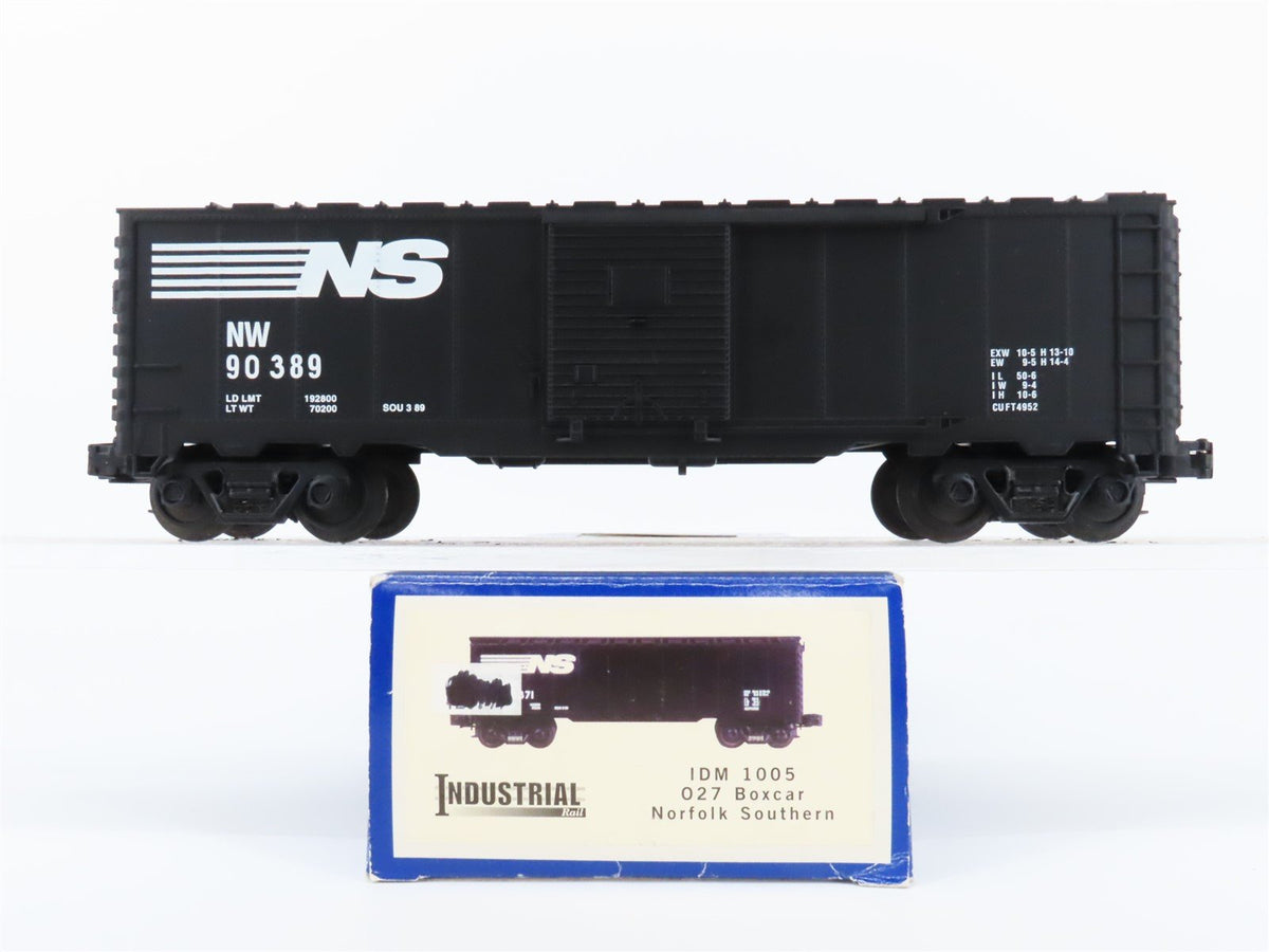 O Gauge 3-Rail Industrial Rail IDM 1005 NW NS Norfolk Southern Box Car #90389
