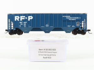 N Scale Atlas Trainman 50002825 RF&P 3-Bay Covered Hopper #9024