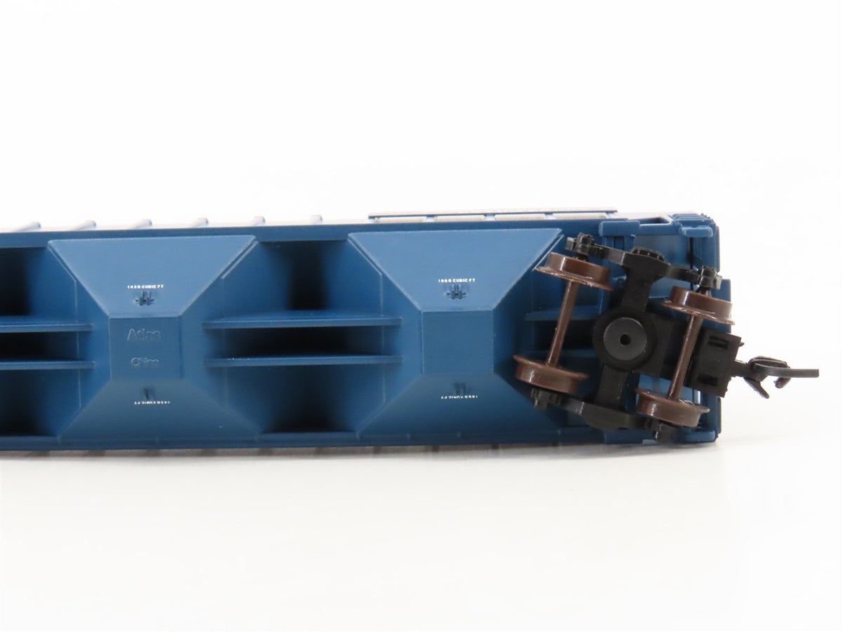 N Scale Atlas Trainman 50002825 RF&amp;P 3-Bay Covered Hopper #9024