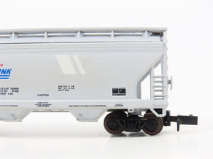 N Scale Atlas 3917 MRL Montana Rail Link 2-Bay Covered Hopper #9082