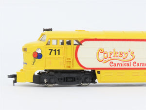 HO Scale IHC/MEHANO Corkey's Carnival Caravan C-Liner Diesel Freight Train Set