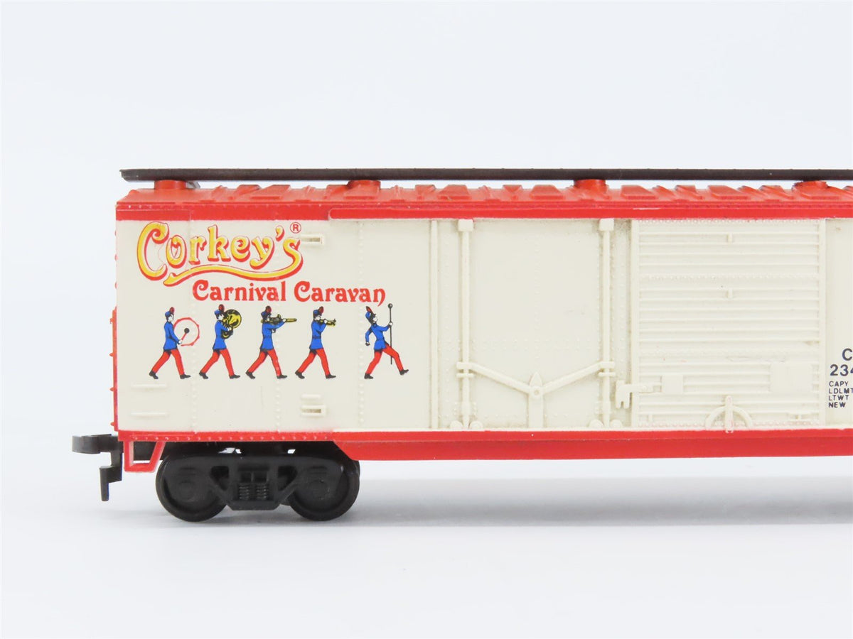 HO Scale IHC/MEHANO Corkey&#39;s Carnival Caravan C-Liner Diesel Freight Train Set